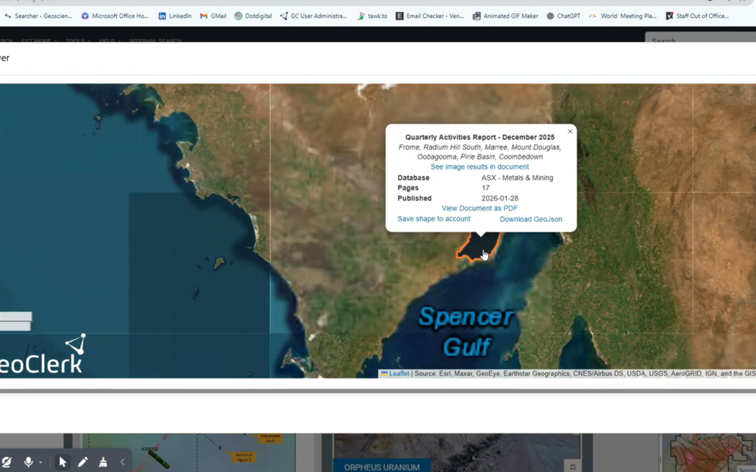 ASX and TSX Documents Now Spatially Searchable